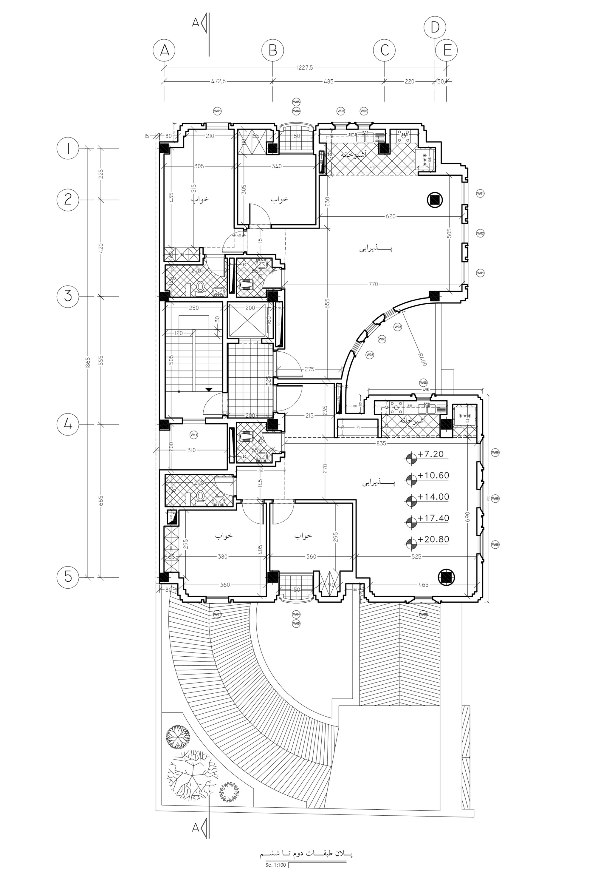 伊朗风格办公室设计丨archoffice-61