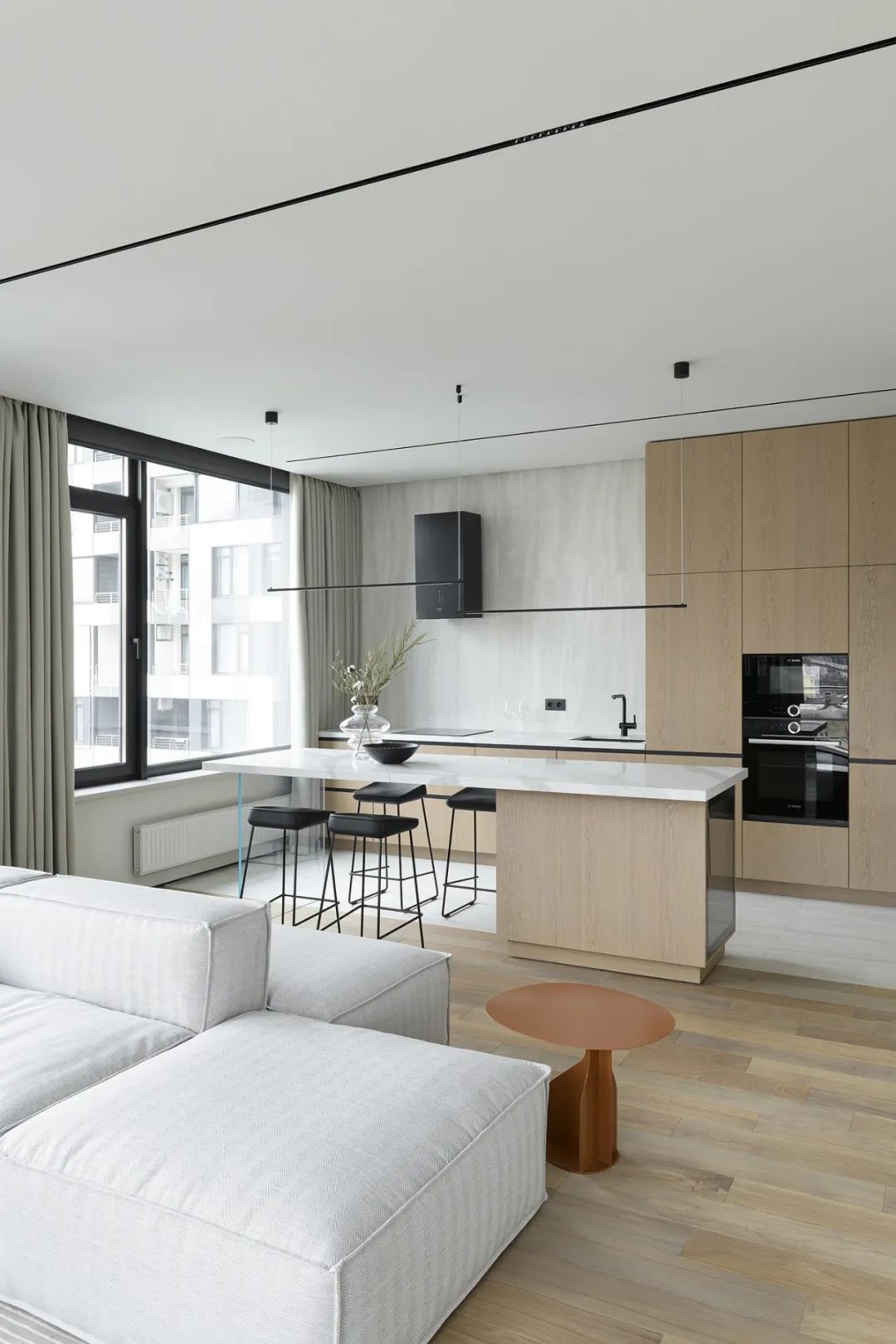 72㎡现代公寓丨S+O architects-16