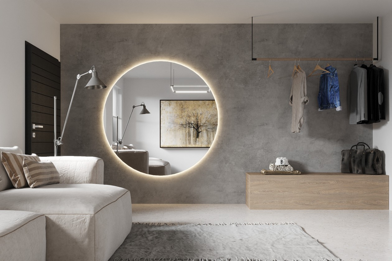 白色系现代极简风公寓-2