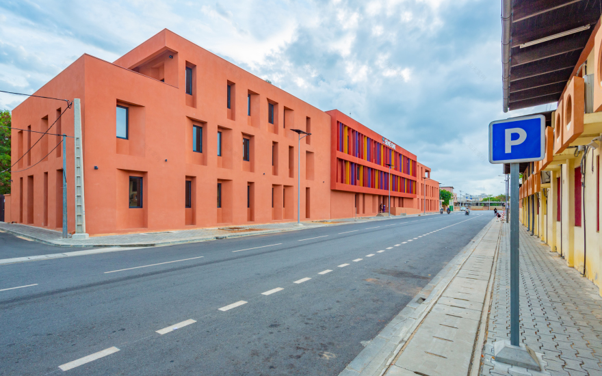 塞莫内中心丨贝宁丨COBLOC Architecture-26