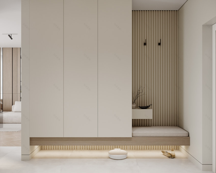 维尔纽斯,厨房与客厅区域 (注:Vilniy 可能是Vilnius维尔纽斯的拼写错误 ) 丨乌克兰-6