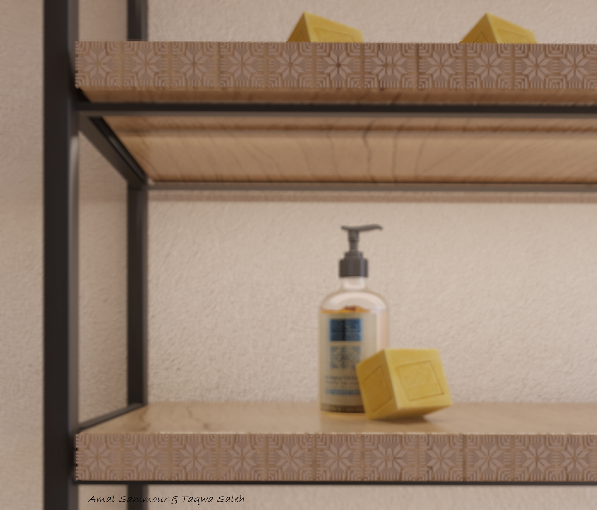 巴勒斯坦农产品商店室内设计-24