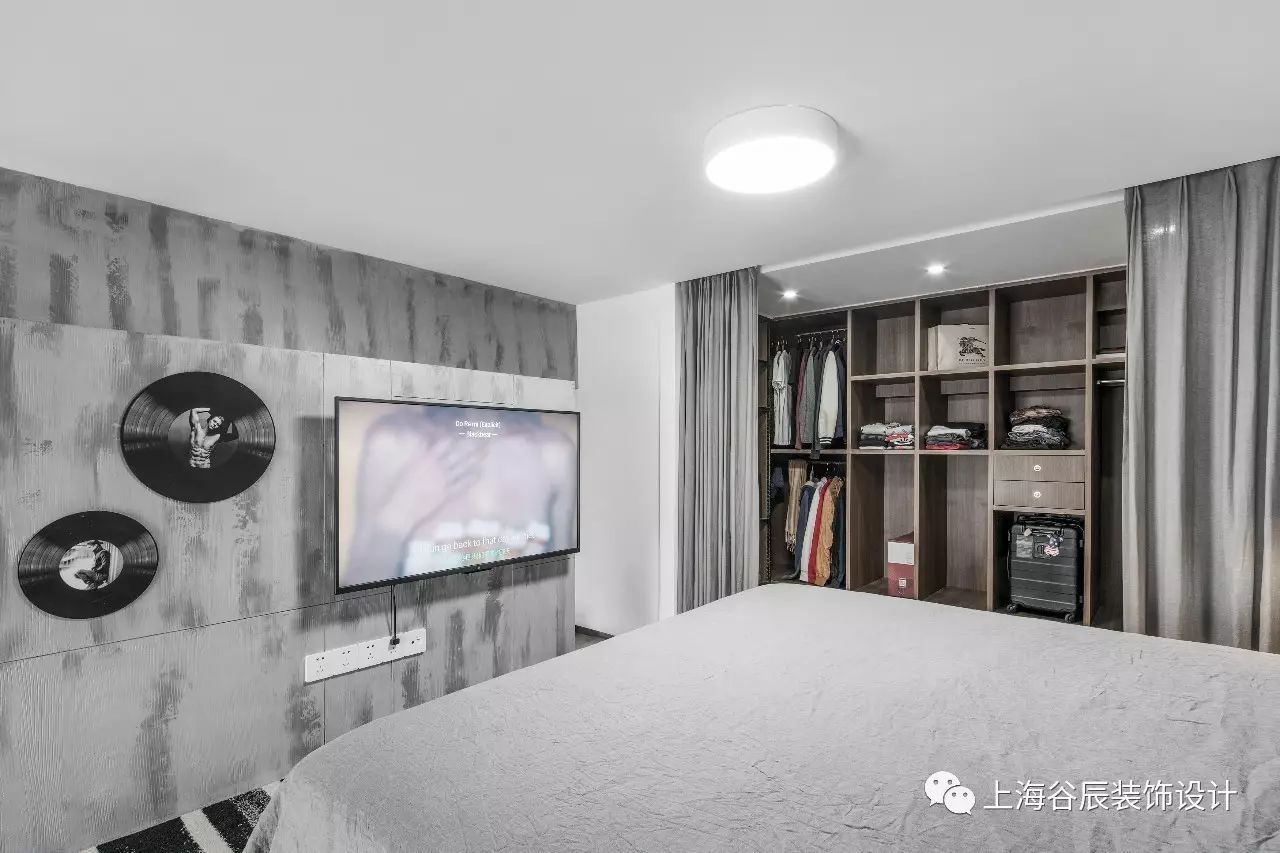【谷辰设计新作】：50平米小复式单身公寓软装改造，“毛坯房”也能精致的好好住。-23