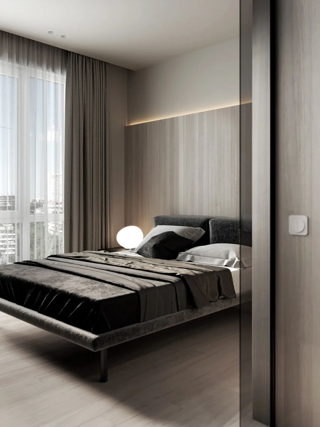 奶油色调黄铜细节,打造 120㎡精致高雅空间丨MARTA SHPACHENKO-66