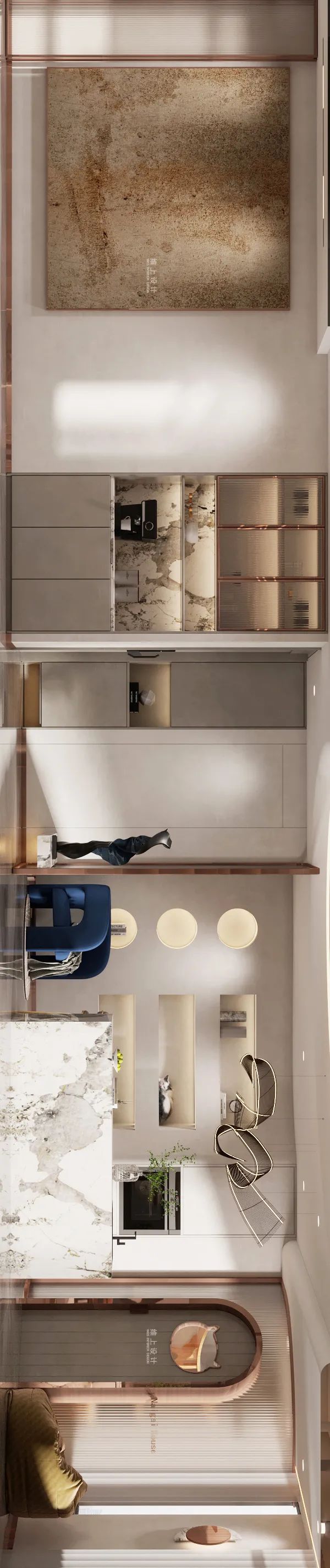 优雅轻奢私宅丨中国福州丨维上设计-15