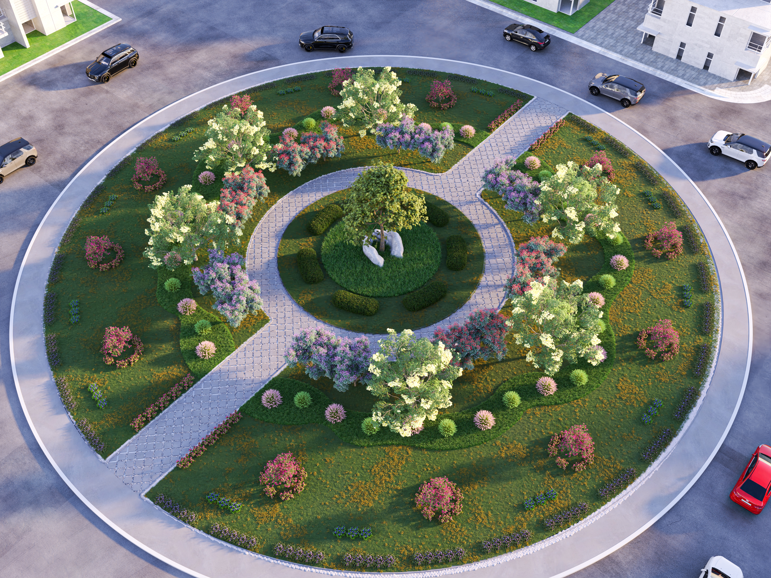 方形景观设计丨SHERIF ASHRAF-12