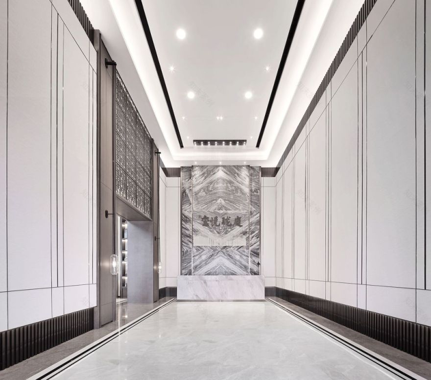 江南意蕴,现代美学——无锡合景玺悦珑庭售楼部设计-20