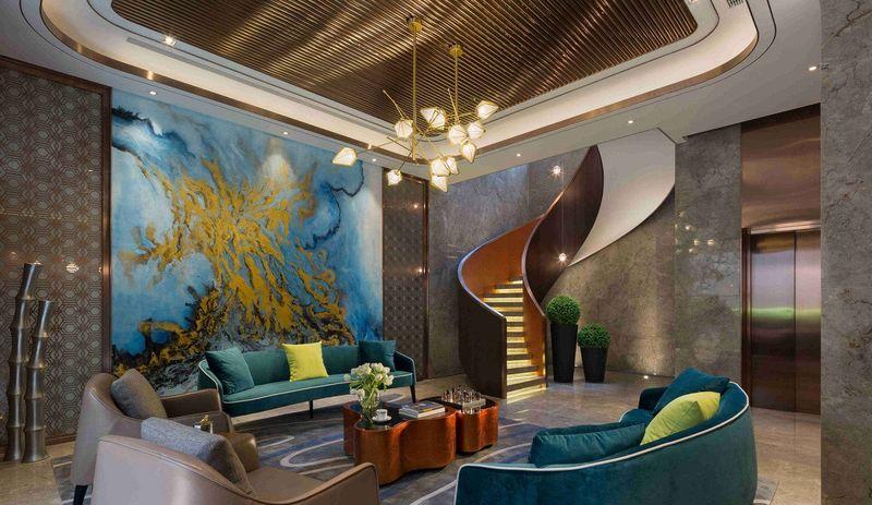 新浦江城十号院现代轻奢别墅设计-8