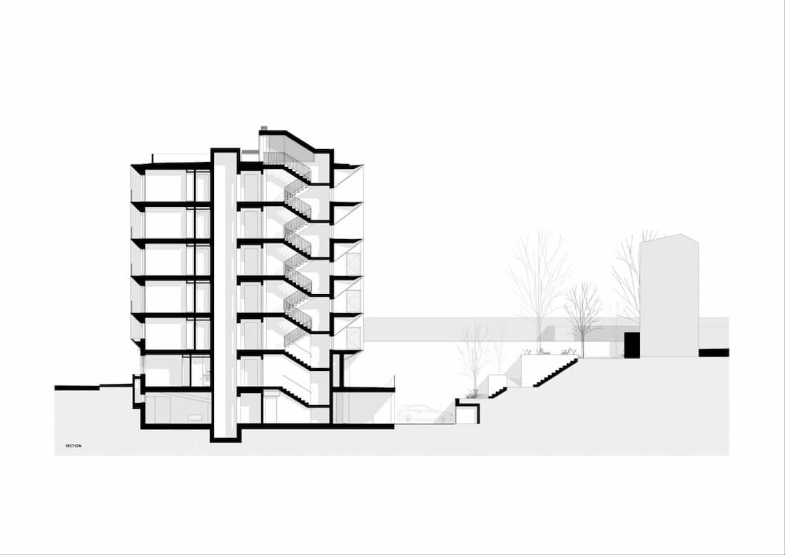 柳树阳台丨葡萄牙波尔图丨Floret Arquitectura-95