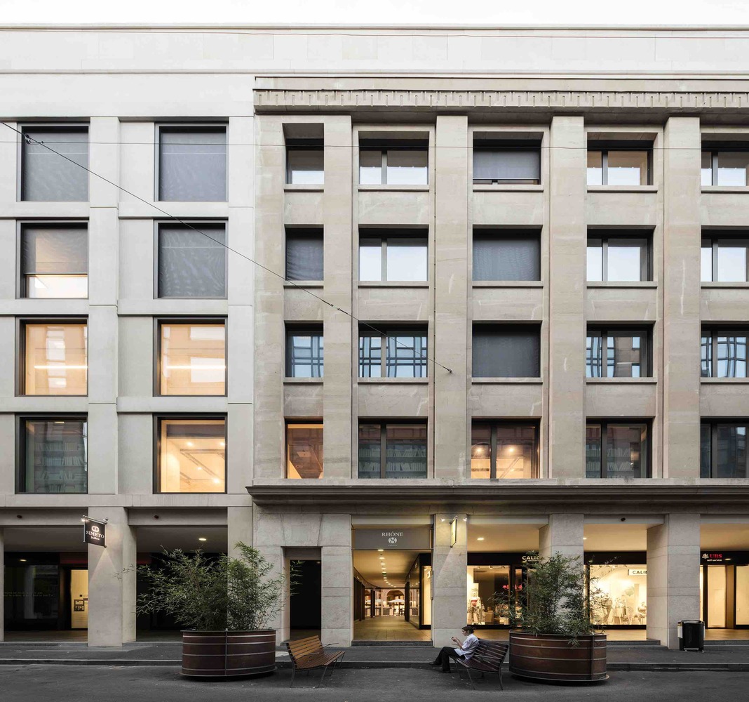 瑞银历史建筑的现代重生——Rhône 8 项目-64