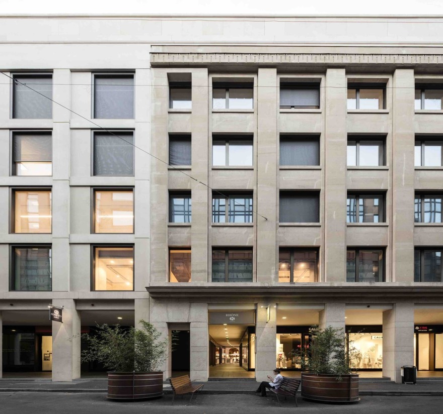 瑞银历史建筑的现代重生——Rhône 8 项目-64