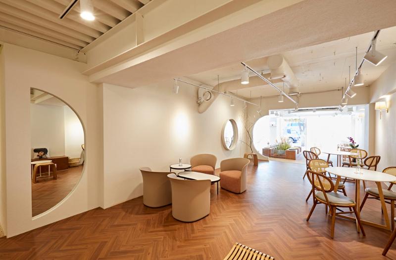 50 平温馨烘焙咖啡馆，韩式简约风格室内设计-13