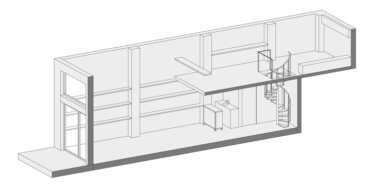 《LAM Agency  Marcos Miguélez》- 打造双层空间，实现商业与住宅的完美融合-9