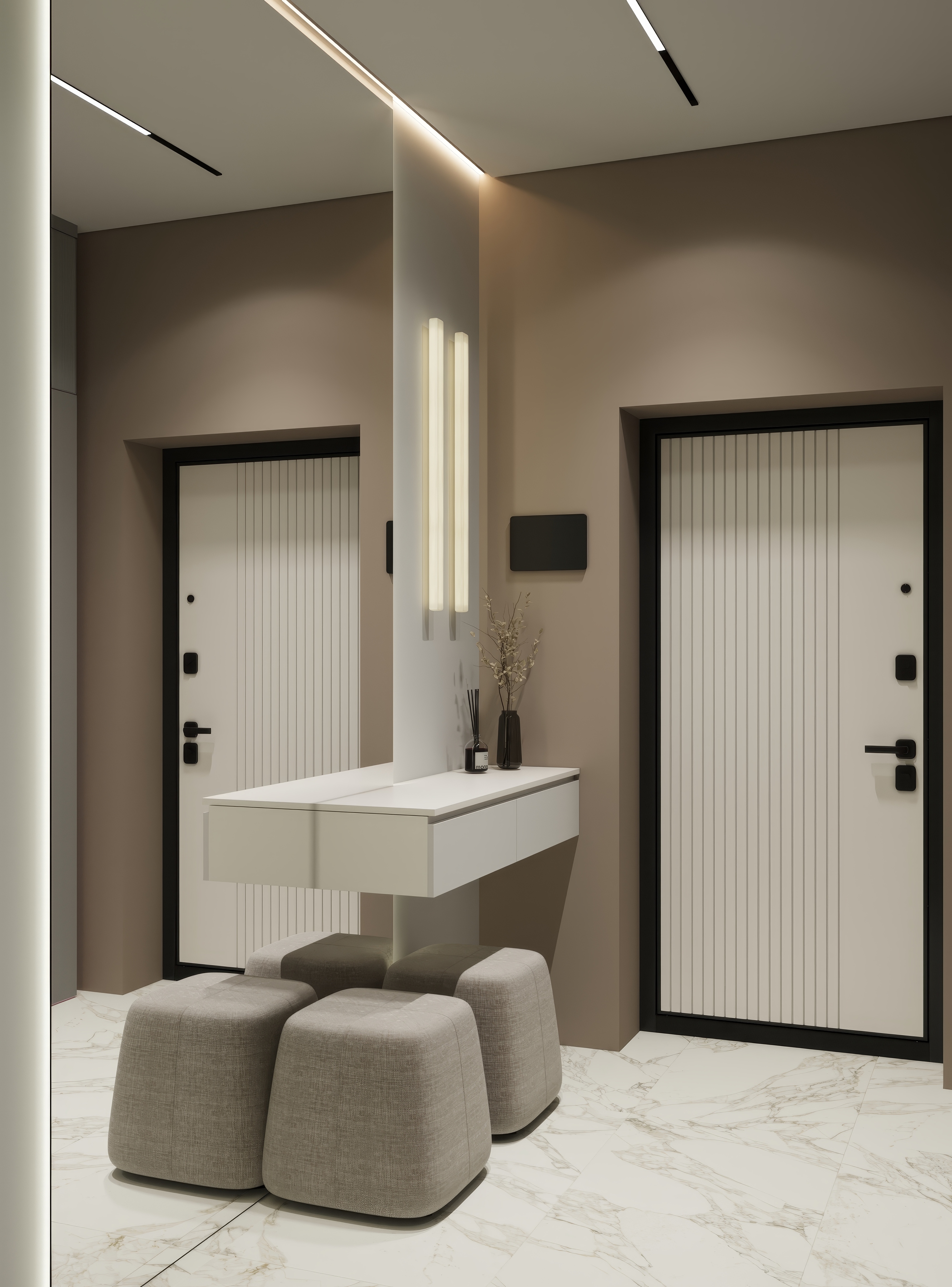 Двухкомнатная квартира 90 кв.м-4