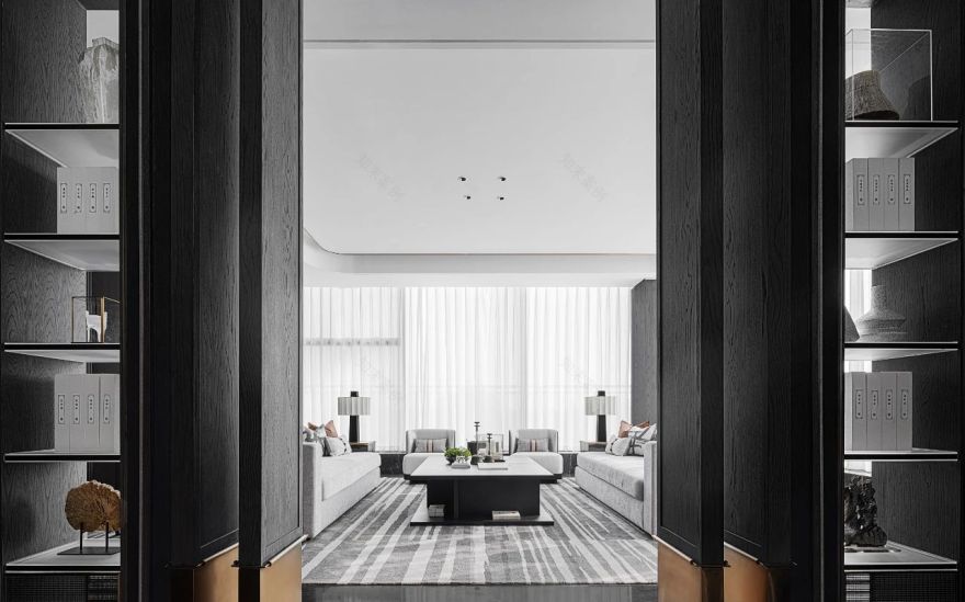 西安湖城印象·熙岸售楼处丨中国西安丨重庆米修室内设计有限公司-28