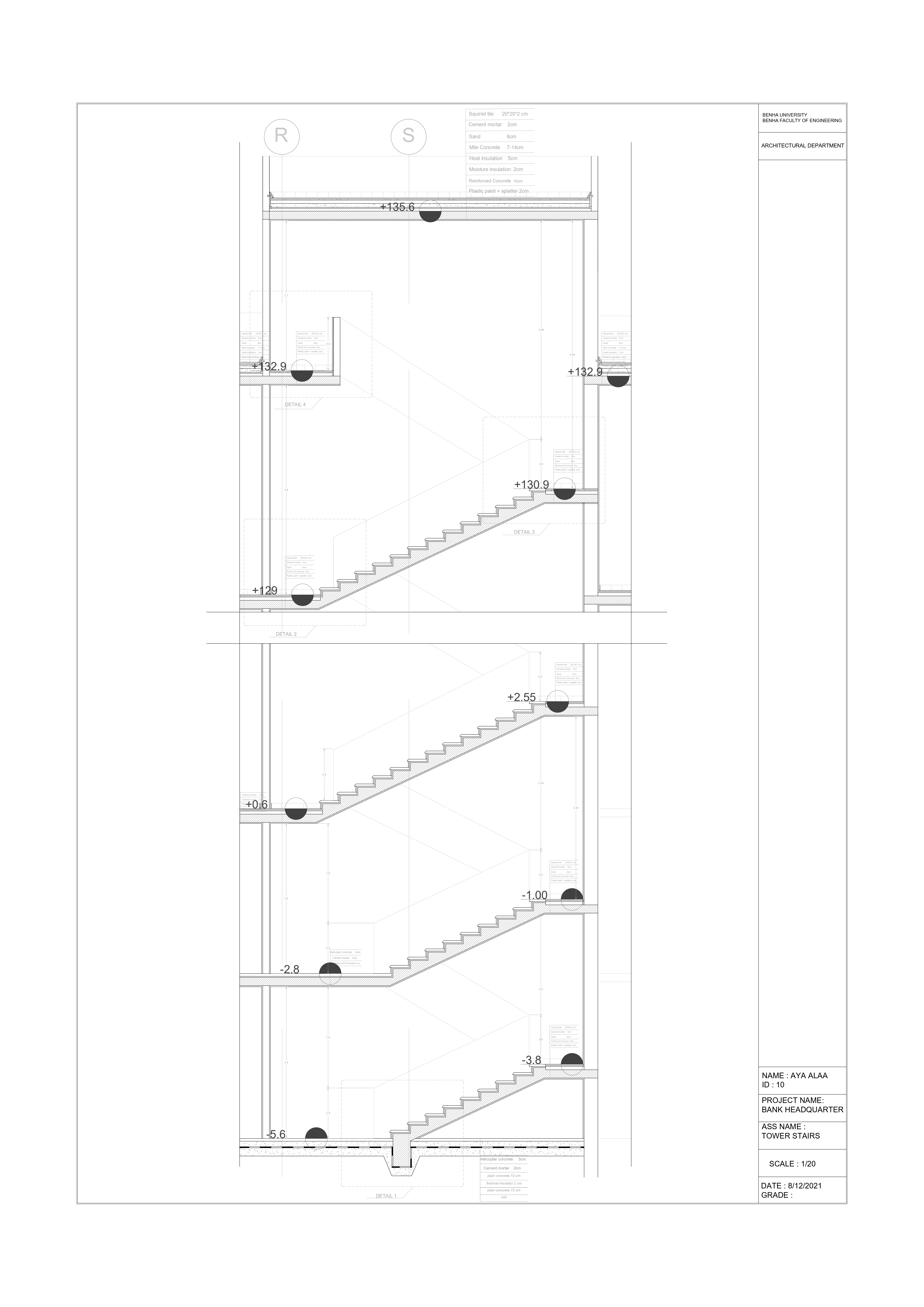 Bank Headquarter - working drawing-21