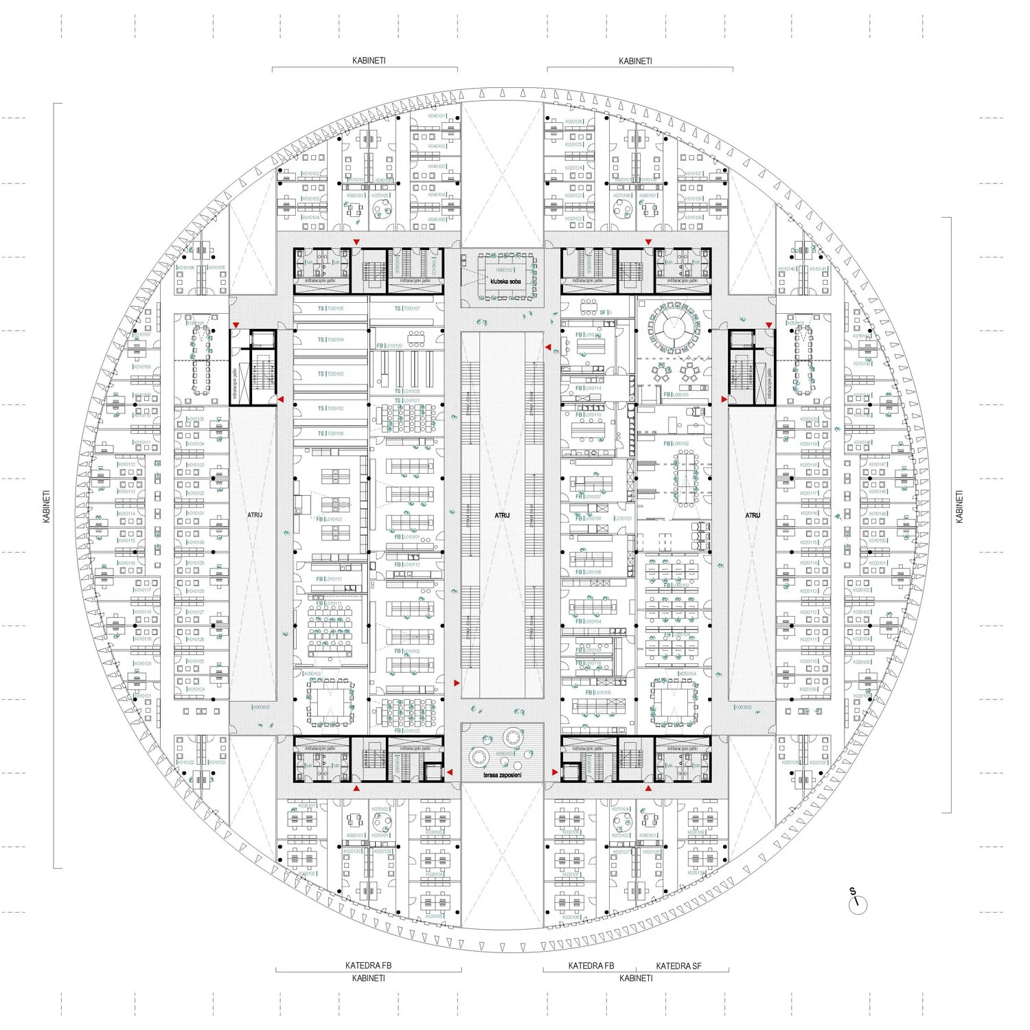 卢布尔雅那大学药学院设计丨斯洛文尼亚丨dekleva gregorič architects-14