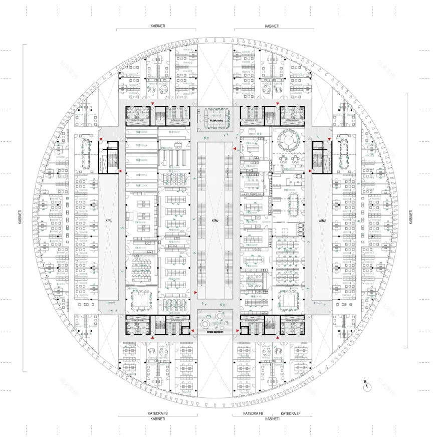 卢布尔雅那大学药学院设计丨斯洛文尼亚丨dekleva gregorič architects-14