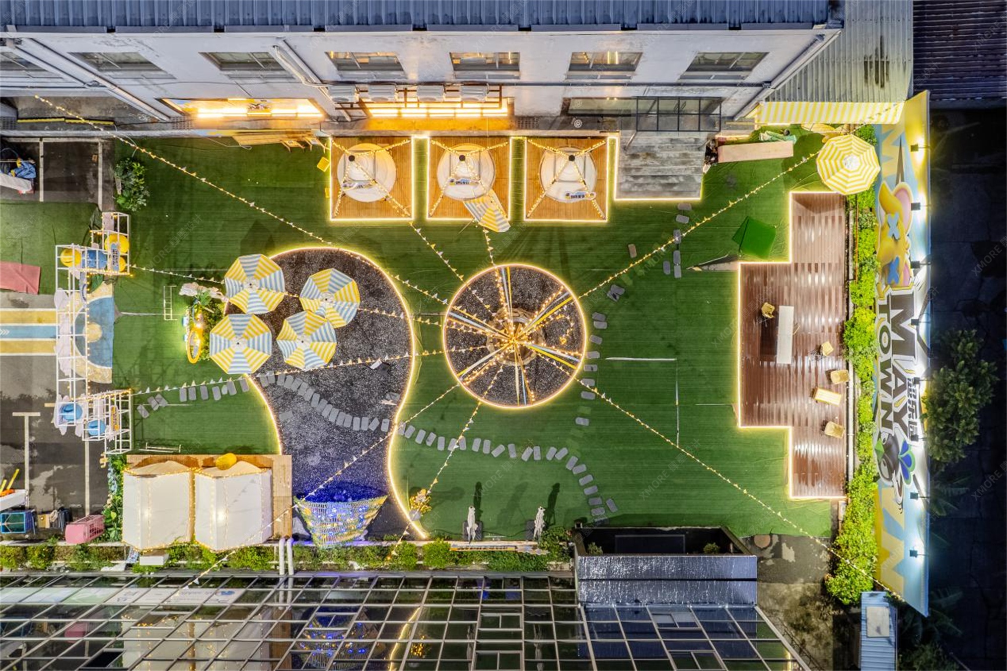 深圳湄南河商业街区美陈设计丨中国深圳丨肆墨商业街区美陈设计公司-41