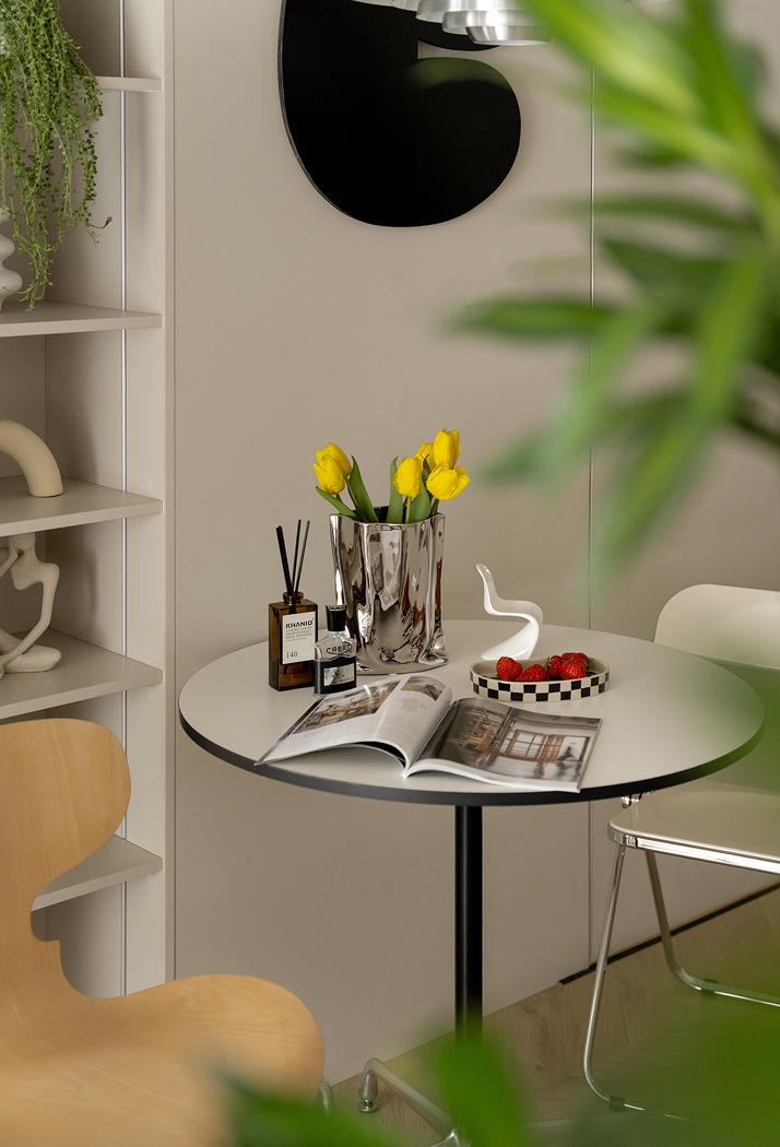 独居女生的奶油色单身公寓-27