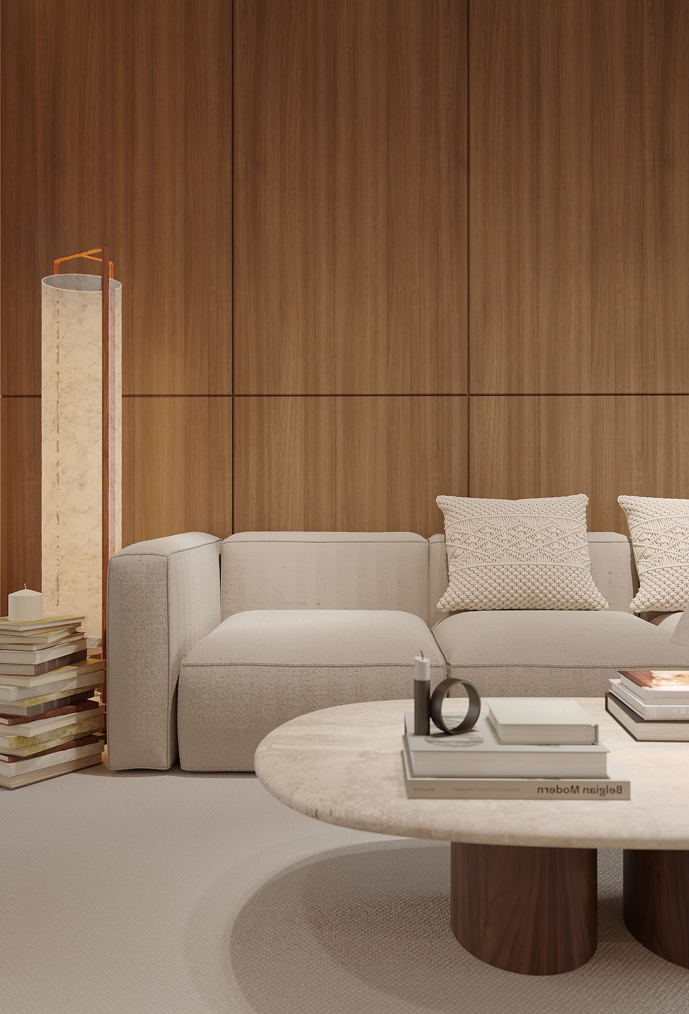 原木自然中的侘寂------回到家，拥抱自然的安静-1