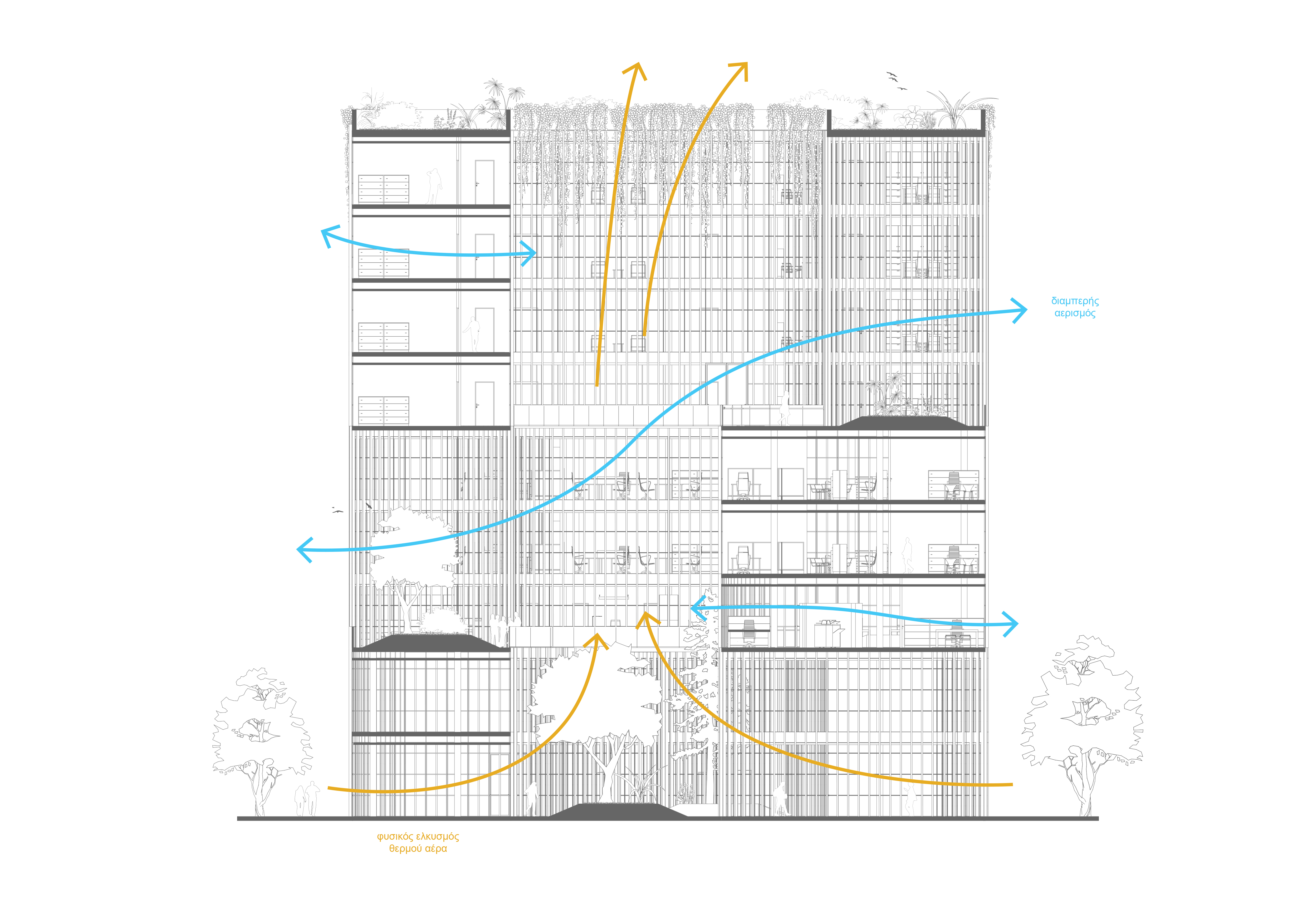 都市绿洲·零能耗办公空间设计-28