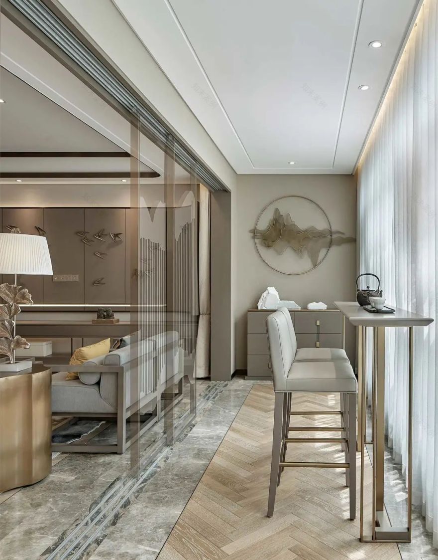 小空间大智慧 · 吧台设计打造多功能休闲区丨中国常州丨常州市锦瀚建筑装饰工程有限公司-17