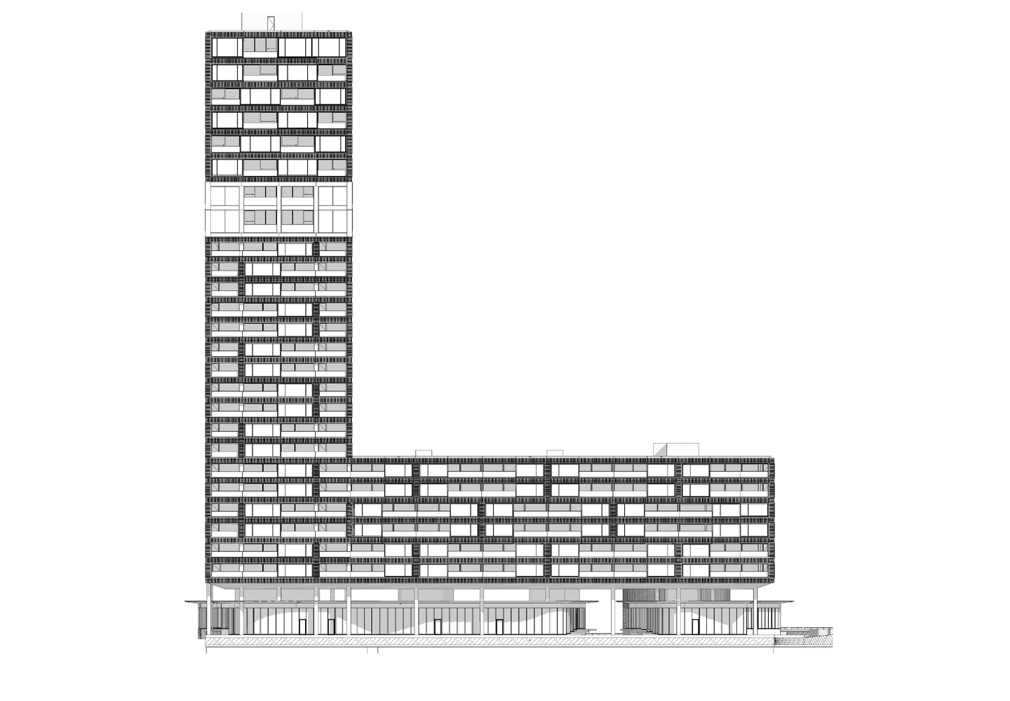 Pontsteiger 住宅大楼丨荷兰阿姆斯特丹丨Arons en Gelauff architecten-53