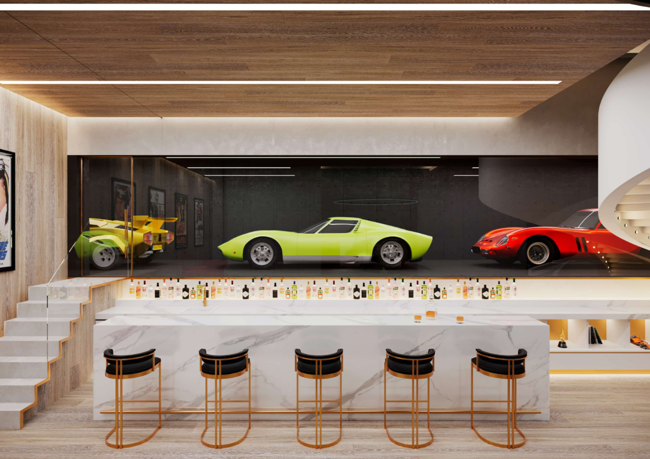 豪宅车库设计丨英国丨Jonathan Clark Architects-9