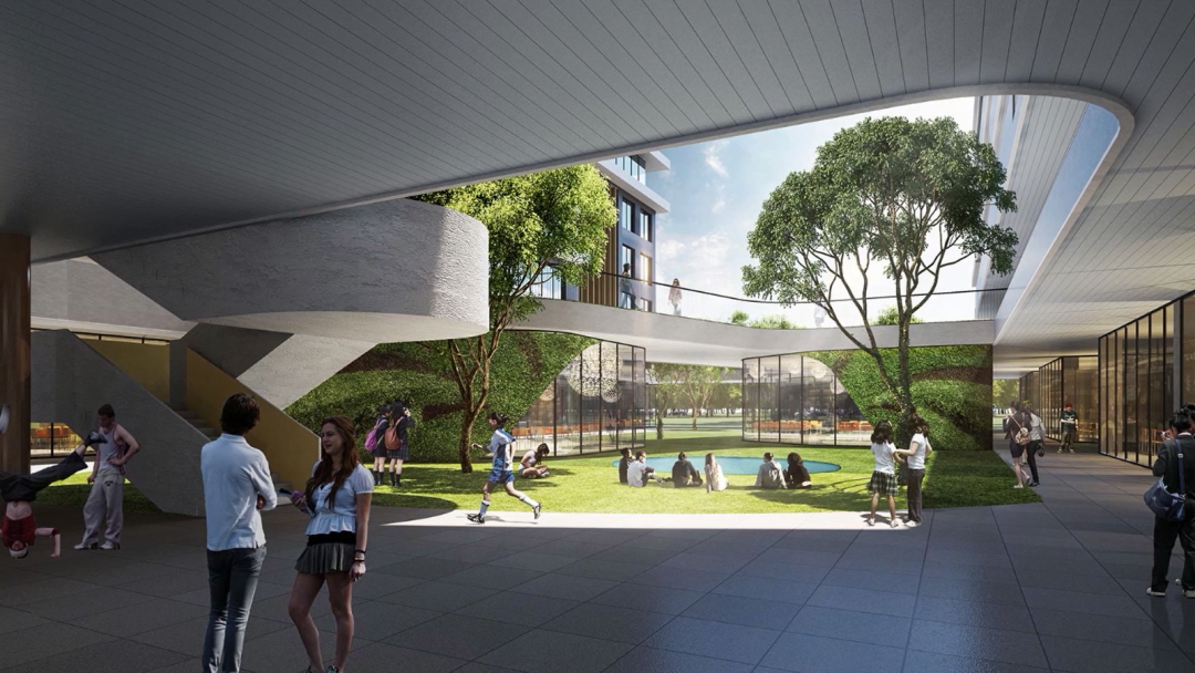 深圳市第二十四高级中学新建工程丨中国深圳丨深圳机械院建筑设计有限公司,RUR ARCHITECTURE DPC等-13