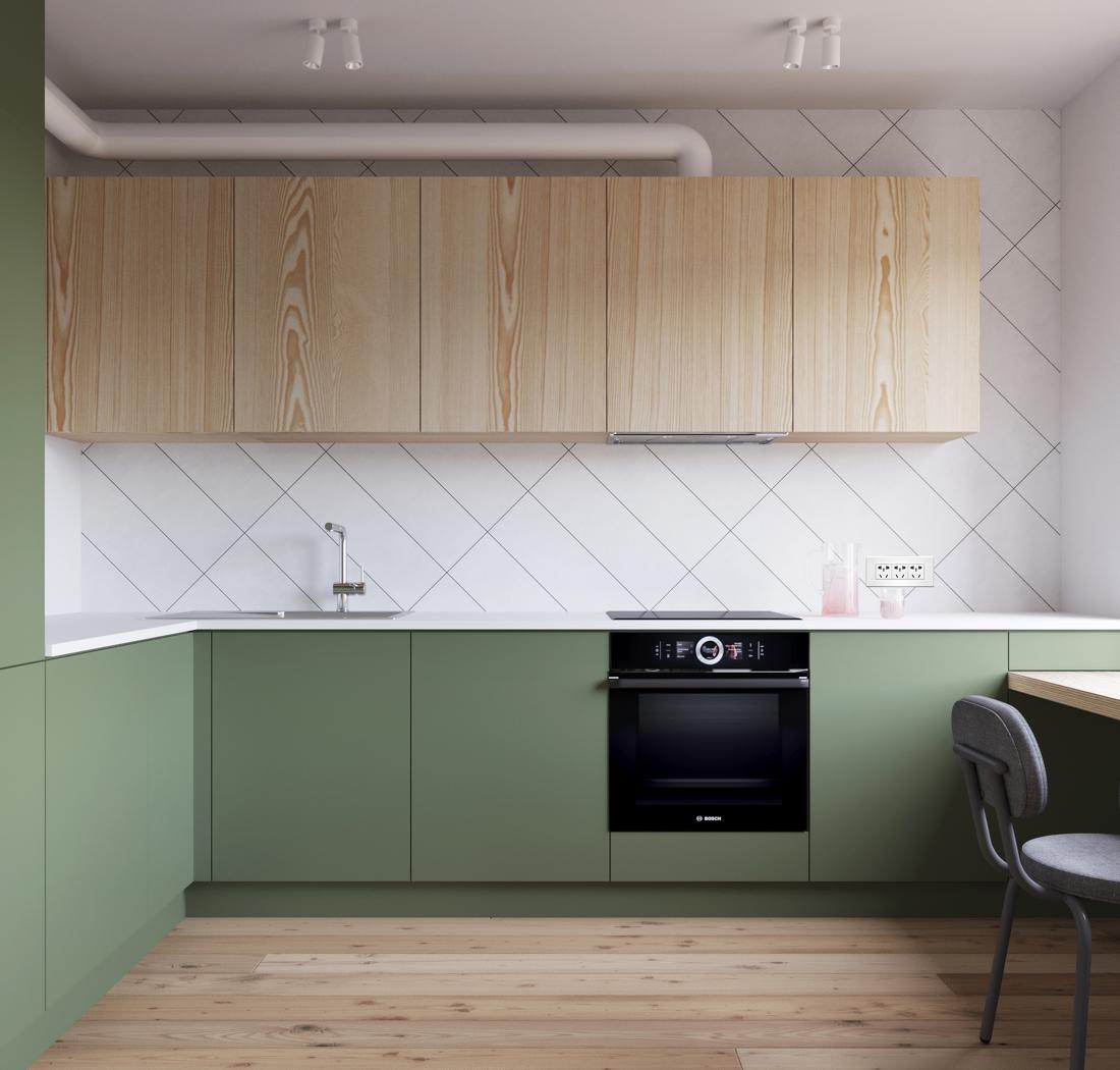 潮白河畔的幸福绿意居所室内设计-6