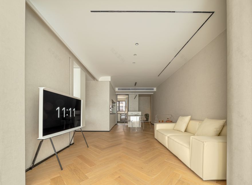 奶油风简致居所丨中国无锡丨悟塬空间设计-14