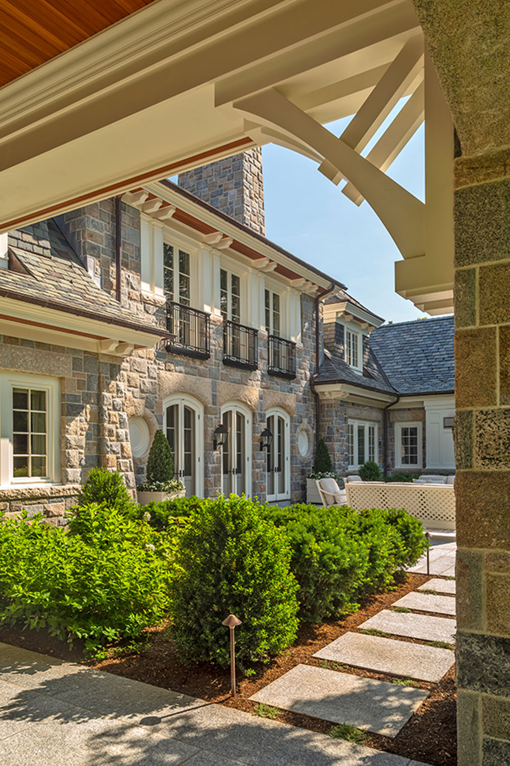Traditional New England Stone Mansion Built for Generations-10