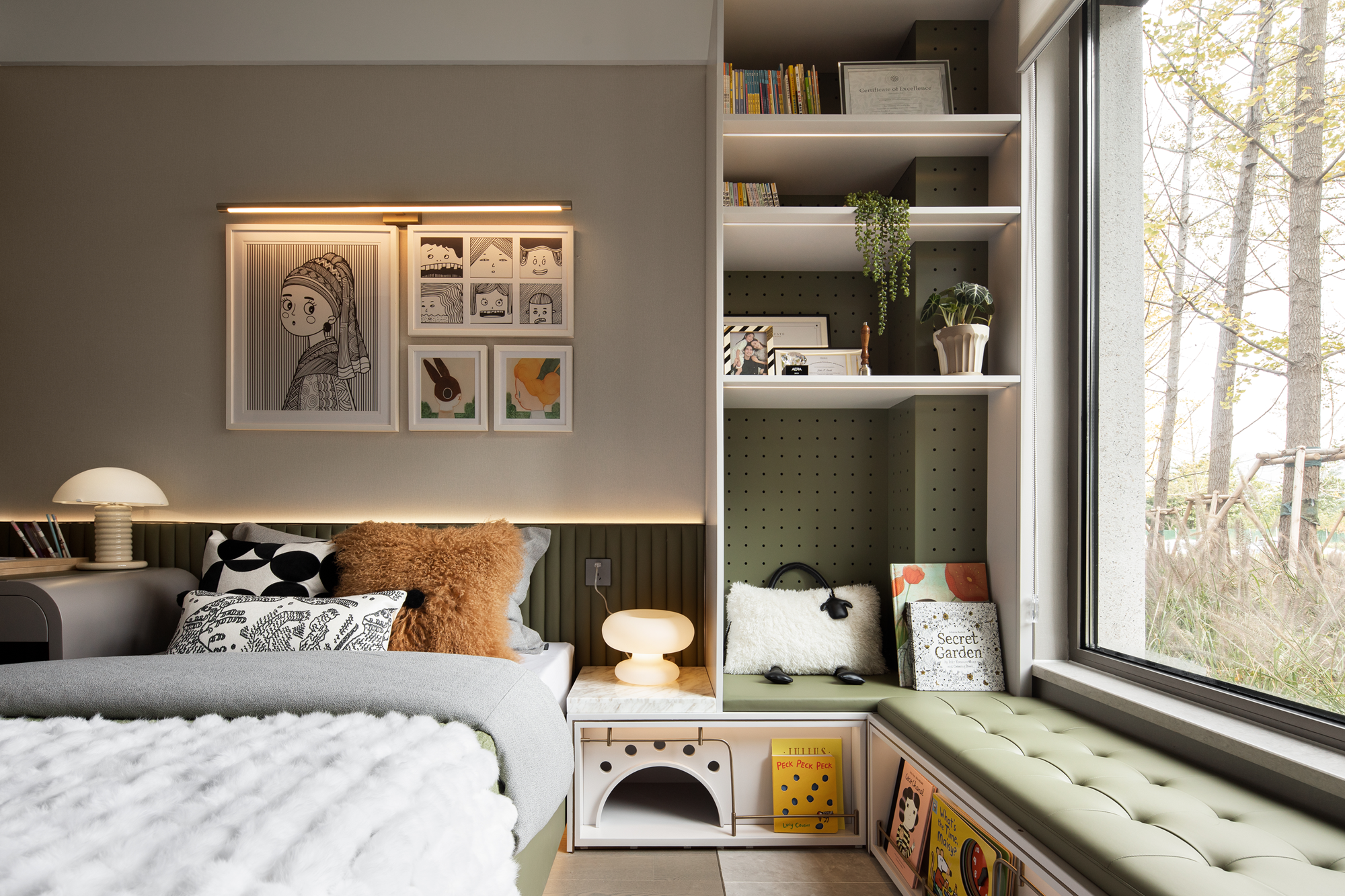 西安万科雁鸣湖 143 户型样板房丨中国西安丨深圳 GNU 金秋设计-34