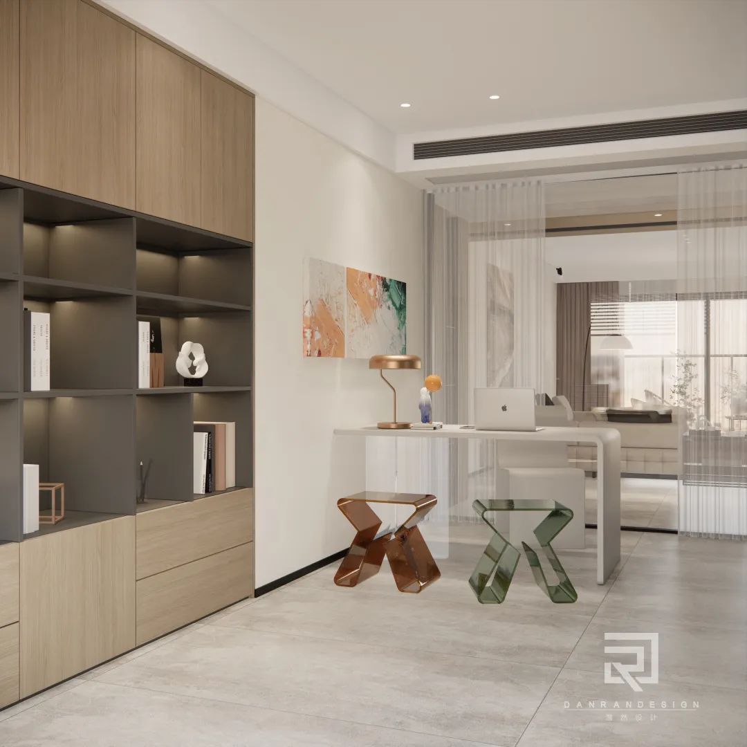 华侨城嘉陵江天丨中国重庆丨澹然团队,橙色软装-65