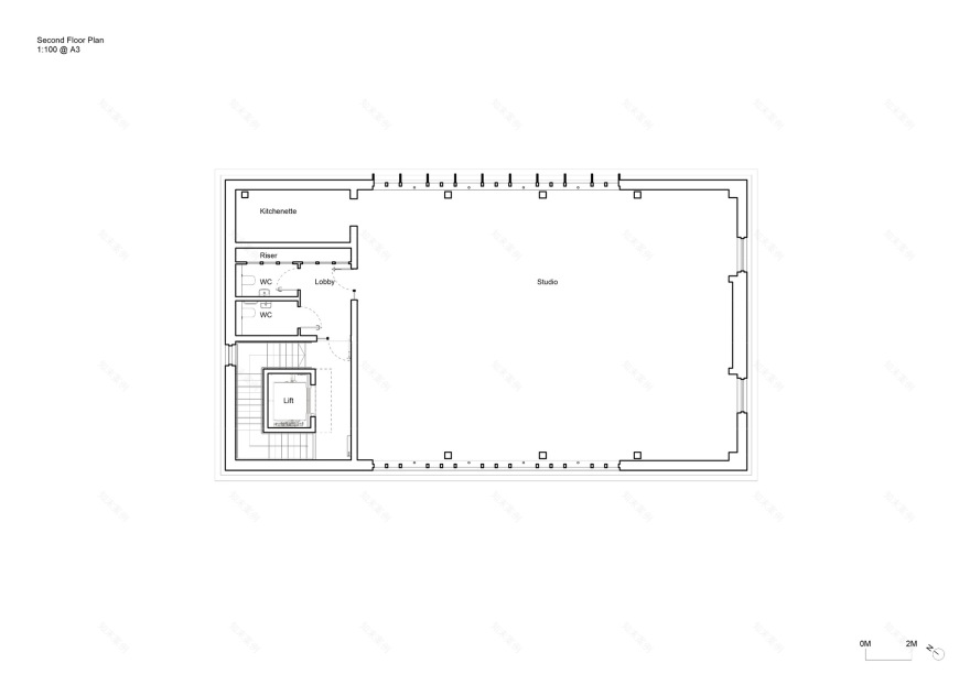 金字形神塔和菱形建筑丨英国伦敦丨Mole Architects-62