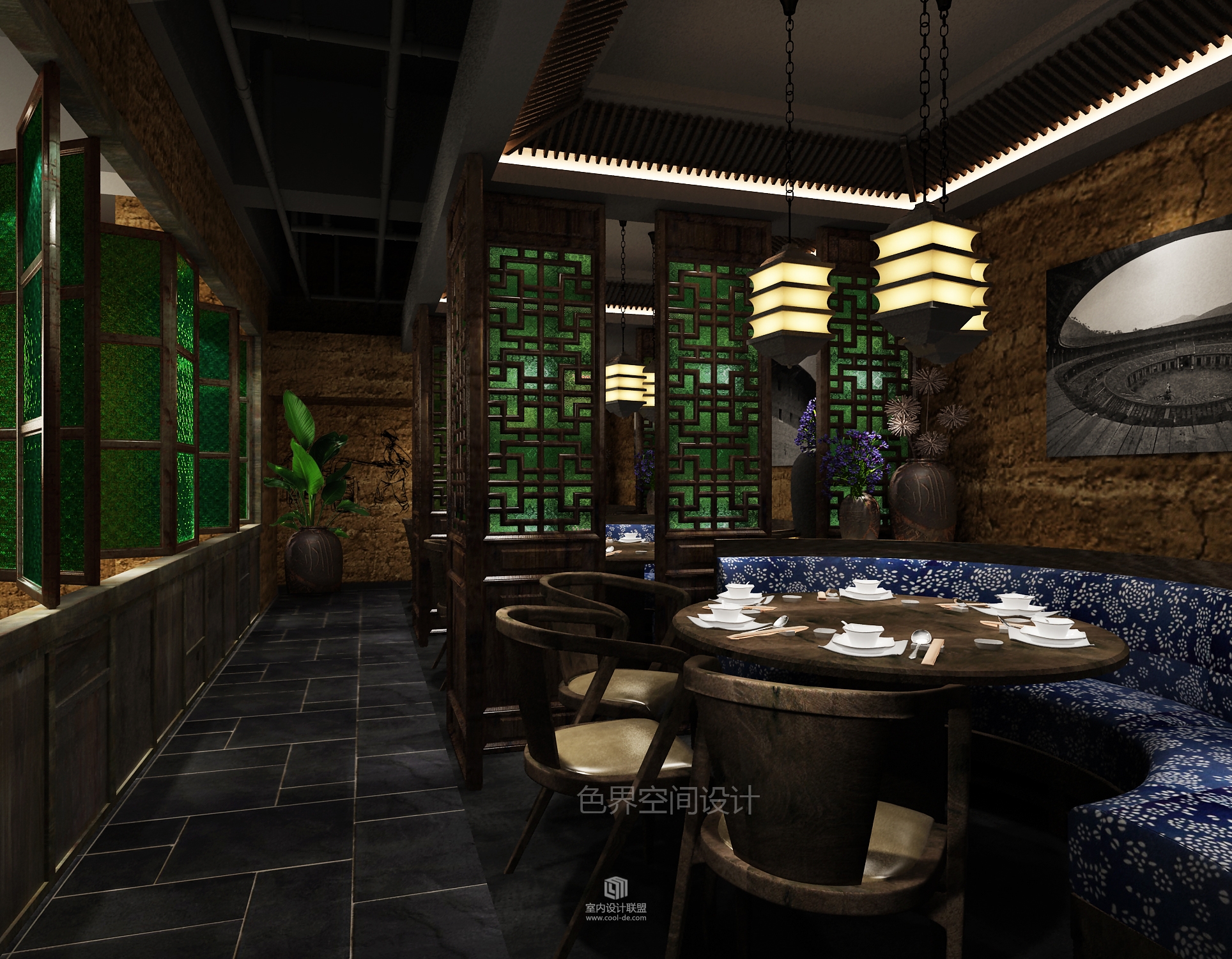 客二代餐厅惠州中梁店设计--色界空间设计-7