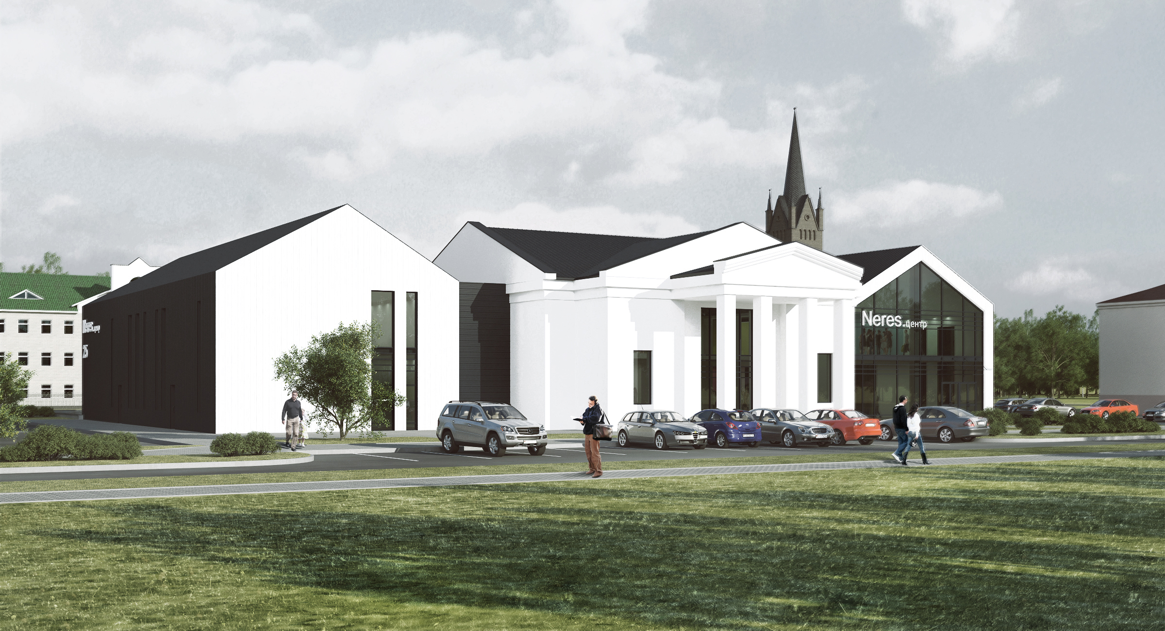 历史与现代交融的社区中心设计-6