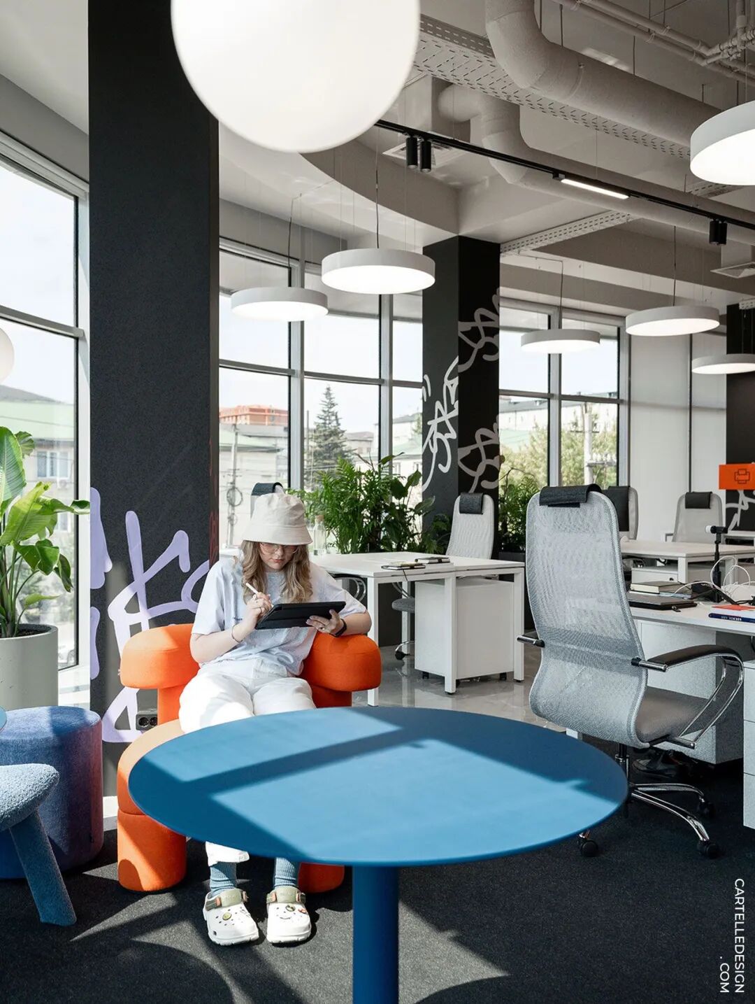 俄罗斯DELO联合办公丨Cartelle Design团队-30