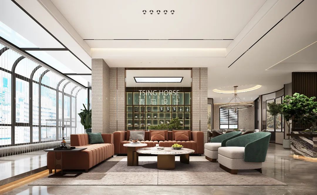 曲江名城440㎡去风格化设计丨青马设计-75