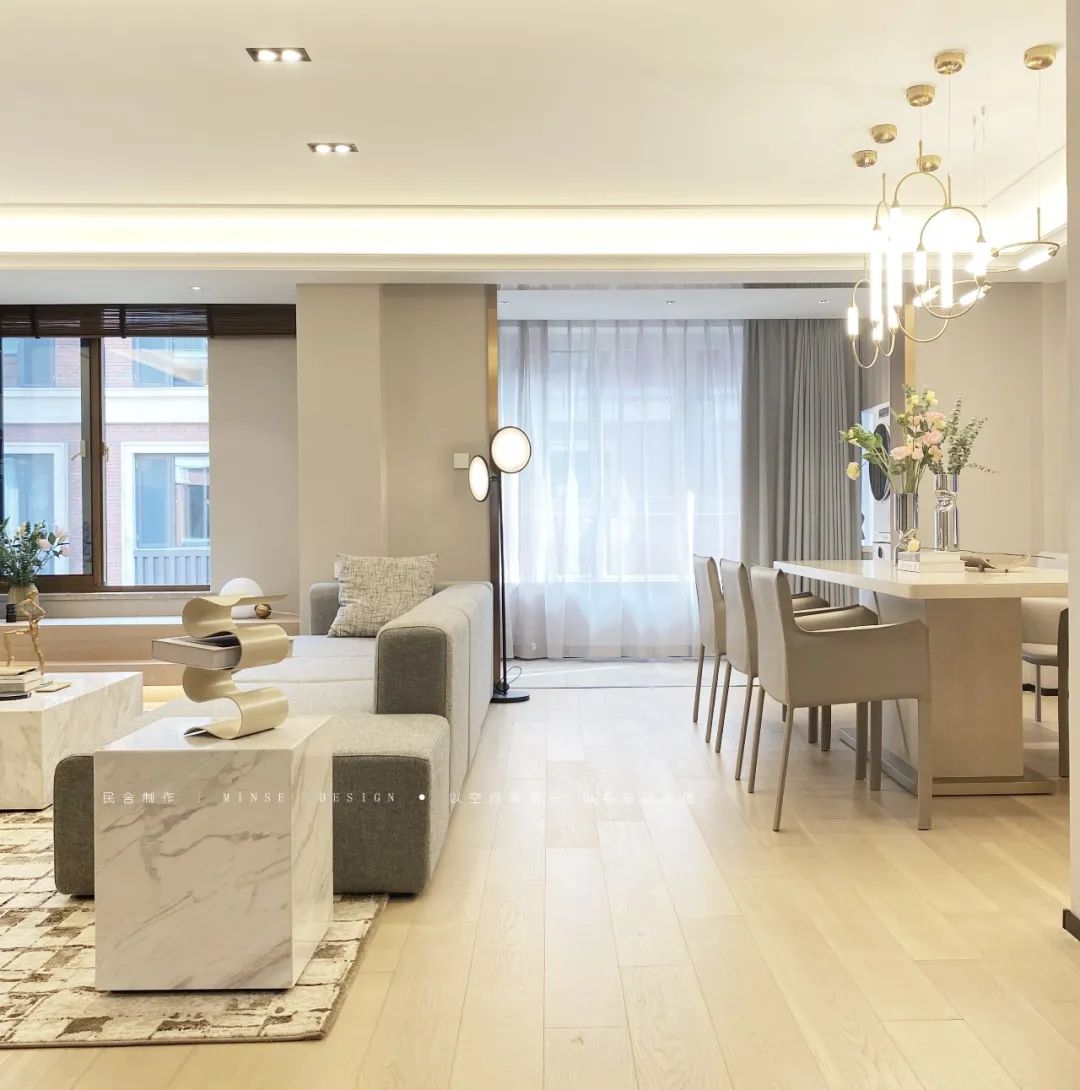 福州金辉溪溪里住宅空间 | 简约色彩与质感生活的融合-23