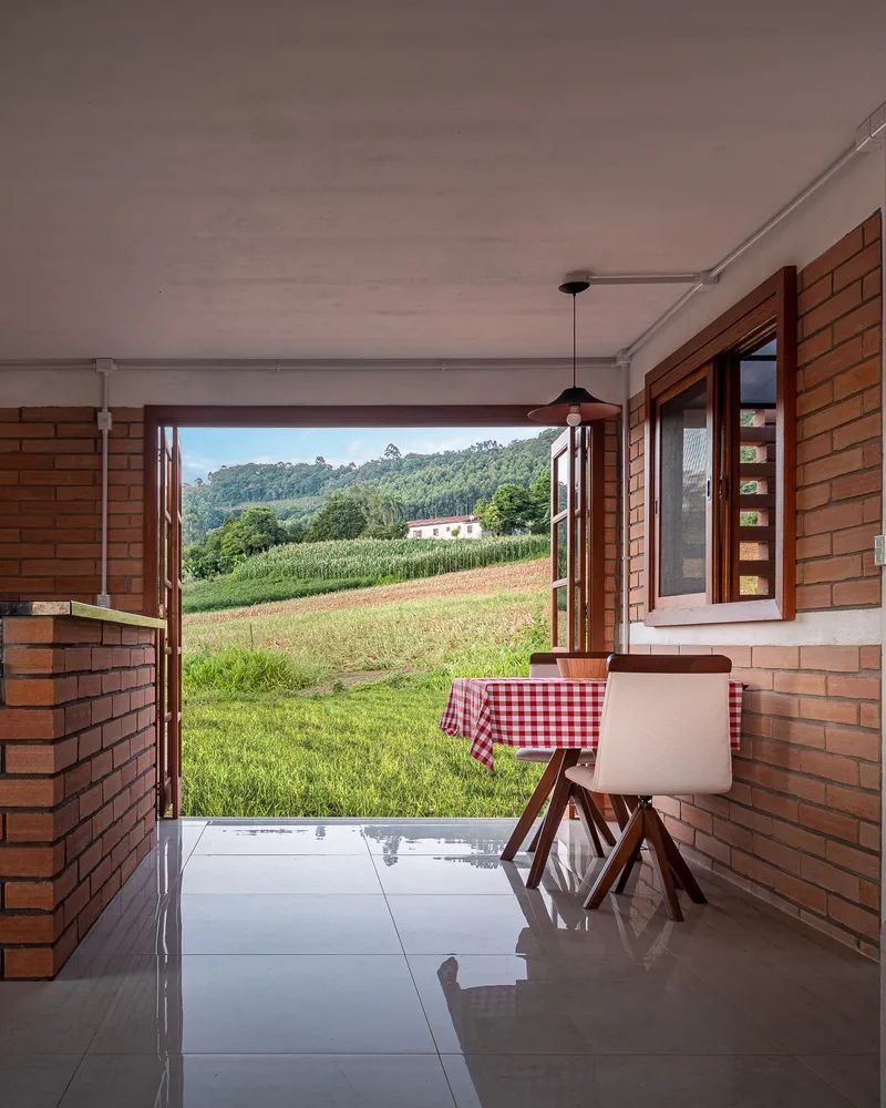 农村 810 平方英尺红砖住宅丨巴西丨GGH 设计机构-13