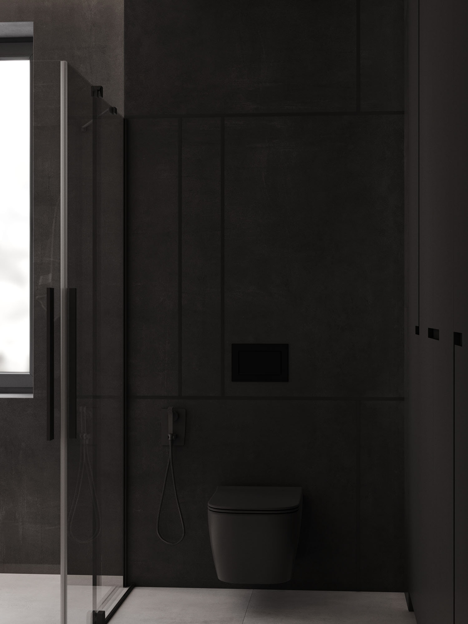 深色系公寓设计 既稳重又有设计感-20