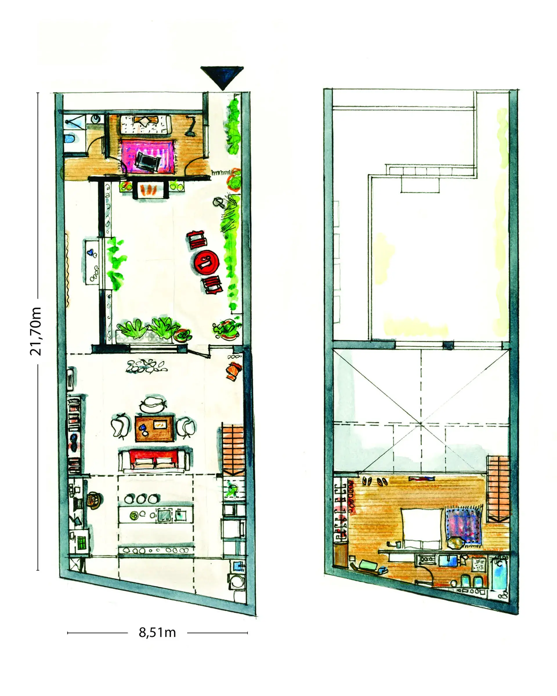 阿根廷艺术家 Diana Schufera 的明亮设计之家-16