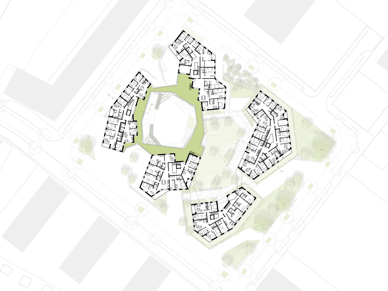 慕尼黑 Domagkpark 住宅区合作公寓-24