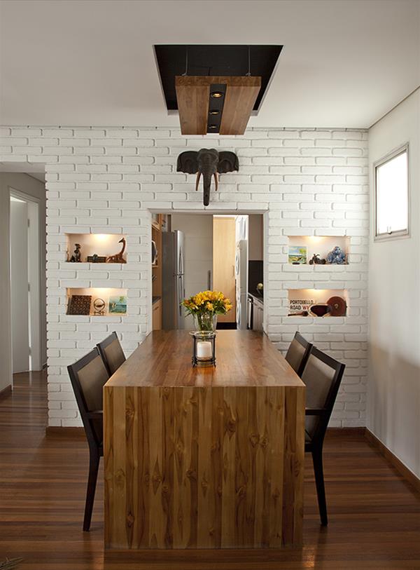 巴西公寓 Fernando,现代木质设计展现温馨居住氛围-6