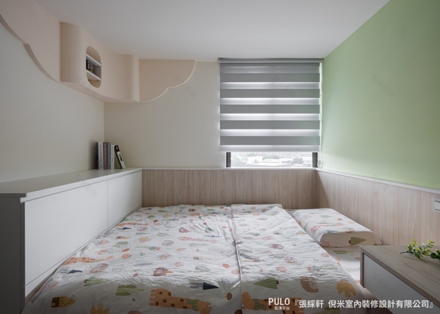 台中17坪小坪数北欧风亲子居家装潢丨中国台中丨倪米室内装修设计有限公司-30