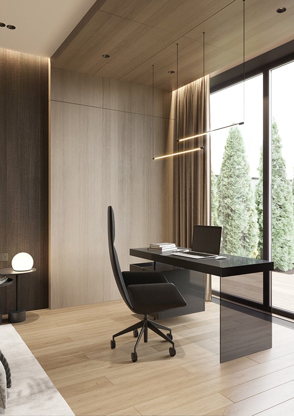 现代简约 两层别墅设计-24