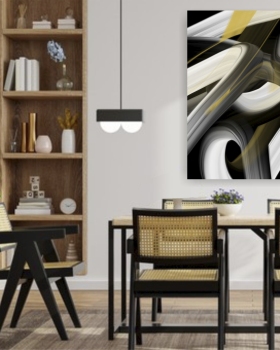 Interior Decor x Billidwalls Abstract Art
