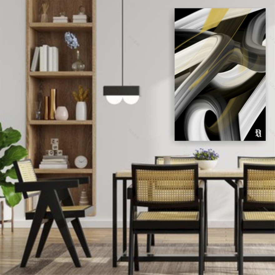 Interior Decor x Billidwalls Abstract Art-8